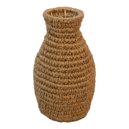 ΒΑΖΟ AGELEN INART SISAL ΣΕ ΦΥΣΙΚΗ ΑΠΟΧΡΩΣΗ Φ30X55ΕΚ
