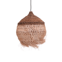 ΦΩΤΙΣΤΙΚΟ ΟΡΟΦΗΣ FIORINE INART ABACA ΣΕ ΦΥΣΙΚΟ ΧΡΩΜΑ Φ55X70ΕΚ
