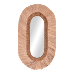 ΚΑΘΡΕΠΤΗΣ NABORE INART ABACA ΣΕ ΦΥΣΙΚΟ ΧΡΩΜΑ 55X4X96ΕΚ