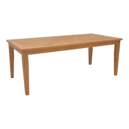 ΤΡΑΠΕΖΙ MADY PAKOWORLD TEAK ΞΥΛΟ ΣΕ ΦΥΣΙΚΗ ΑΠΟΧΡΩΣΗ 200X100X75ΕΚ