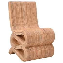 ΠΟΛΥΘΡΟΝΑ FAVORSY PAKOWORLD RATTAN ΣΕ ΦΥΣΙΚΗ ΑΠΟΧΡΩΣΗ 65X52X90ΕΚ