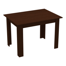 ΤΡΑΠΕΖΙ MANKA PAKOWORLD ΣΕ WENGE ΑΠΟΧΡΩΣΗ 110X80X77ΕΚ