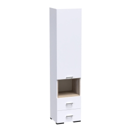 ΒΙΤΡΙΝΑ-ΣΤΗΛΗ TOSCANA PAKOWORLD ΣΕ ΛΕΥΚΗ ΑΠΟΧΡΩΣΗ 50X42X222.5ΕΚ