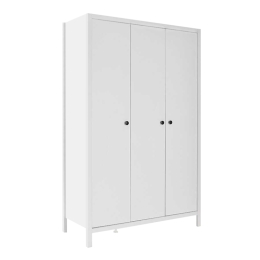 ΝΤΟΥΛΑΠΑ ΡΟΥΧΩΝ FRENCH MEGAPAP ΤΡΙΦΥΛΛΗ ΧΡΩΜΑ ΛΕΥΚΟ 125X54X196ΕΚ.