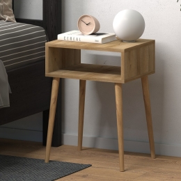 ΚΟΜΟΔΙΝΟ FIONA MEGAPAP ΧΡΩΜΑ PINE OAK 45X30X58ΕΚ.