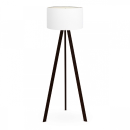 ΦΩΤΙΣΤΙΚΟ ΔΑΠΕΔΟΥ ROSLING MEGAPAP MDF/ΥΦΑΣΜΑ PVC ΧΡΩΜΑ ΜΑΥΡΟ - ΛΕΥΚΟ 38X38X140ΕΚ.