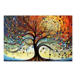 ΠΙΝΑΚΑΣ ΣΕ ΚΑΜΒΑ "DREAM TREE" MEGAPAP ΨΗΦΙΑΚΗΣ ΕΚΤΥΠΩΣΗΣ 125X80X3ΕΚ.