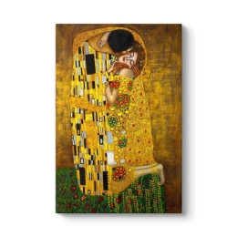 ΠΙΝΑΚΑΣ ΣΕ ΚΑΜΒΑ "THE KISS" MEGAPAP ΨΗΦΙΑΚΗΣ ΕΚΤΥΠΩΣΗΣ 80X125X3ΕΚ.