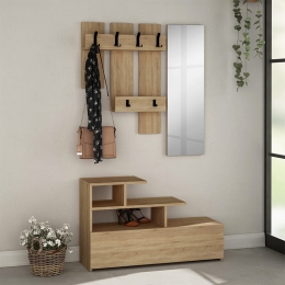 ΕΠΙΠΛΟ ΕΙΣΟΔΟΥ VESTY MEGAPAP ΧΡΩΜΑ ΦΥΣΙΚΟ ΟΞΙΑΣ 100X30X61ΕΚ.