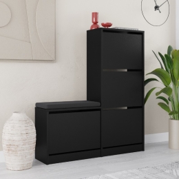 ΠΑΠΟΥΤΣΟΘΗΚΗ DUDE MEGAPAP ΧΡΩΜΑ ΜΑΥΡΟ 104,8X26X118,5ΕΚ.