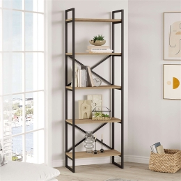 ΒΙΒΛΙΟΘΗΚΗ DUSAN MEGAPAP ΧΡΩΜΑ SEPET OAK 58X30X175ΕΚ.