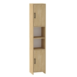 ΝΤΟΥΛΑΠΙ ΚΟΥΖΙΝΑΣ - ΜΠΑΝΙΟΥ HOBBES MEGAPAP ΧΡΩΜΑ SAPPHIRE OAK 35X30X182,3ΕΚ.