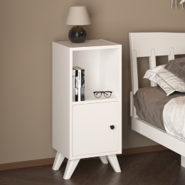 ΚΟΜΟΔΙΝΟ VIRA MEGAPAP ΧΡΩΜΑ ΛΕΥΚΟ 34X30X78ΕΚ.