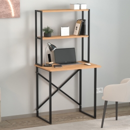 ΓΡΑΦΕΙΟ ΕΡΓΑΣΙΑΣ POPE MEGAPAP ΧΡΩΜΑ PINE OAK 73X52X146ΕΚ.