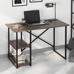 ΓΡΑΦΕΙΟ ΕΡΓΑΣΙΑΣ ODEON MEGAPAP ΧΡΩΜΑ RUSTIC ΚΑΡΥΔΙ 120X59,8X73,8ΕΚ.