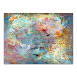 ΠΙΝΑΚΑΣ ΣΕ ΚΑΜΒΑ "ABSTRACT LINES" MEGAPAP ΨΗΦΙΑΚΗΣ ΕΚΤΥΠΩΣΗΣ 100X70X3ΕΚ.