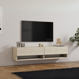ΕΠΙΠΛΟ ΤΗΛΕΟΡΑΣΗΣ ΕΠΙΤΟΙΧΙΟ ARGES MEGAPAP ΧΡΩΜΑ TRAVERTINE 140X29,6X30ΕΚ.
