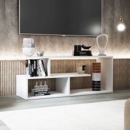 ΕΠΙΠΛΟ TV EDEN ΛΕΥΚΟ 100X29.6X40CM