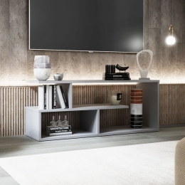 ΕΠΙΠΛΟ TV EDEN ΓΚΡΙ 100X29.6X40CM