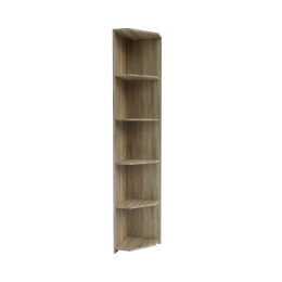 ΒΙΒΛΙΟΘΗΚΗ MILEN 33X33X185.2CM ΣΟΝΟΜΑ