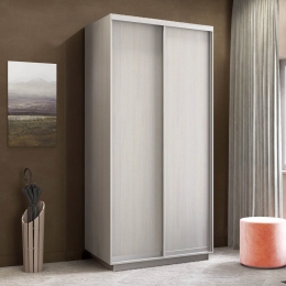ΝΤΟΥΛΑΠΑ DIAMONT ΛΕΥΚΟ 120X60X220CM