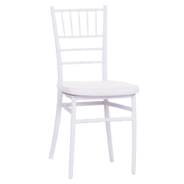 ΚΑΡΕΚΛΑ CATERING TIFFANY ΜΕ ΜΑΞΙΛΑΡΙ HM21104 ΛΕΥΚΟ ΠΟΛΥΠΡΟΠΥΛΕΝΙΟ 39x47x89Yεκ.