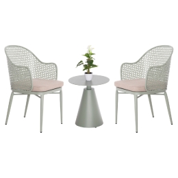 ΣΕΤ LOUNGE 3TMX ΕΞ.ΧΩΡΟΥ OREGO HM21106.06 ΑΛΟΥΜΙΝΙΟ ΣΕ ΦΥΣΤΙΚΙ
