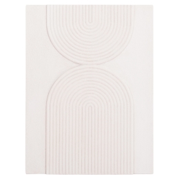 ΠΙΝΑΚΑΣ ΟΡΘΟΓΩΝΙΟΣ ΣΕΙΡΑ SANTORINI HM4523 MDF ΣΕ ΥΠΟΛΕΥΚΟ ΧΡΩΜΑ 60x4(πάχος)x80Υεκ.