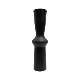 ΕΠΙΤΡΑΠΕΖΙΟ ΚΕΡΑΜΙΚΟ ΔΙΑΚΟΣΜΗΤΙΚΟ SCEPTER HM4637.02 ΜΑΥΡΟ ΜΑΤ Φ14x50Υεκ