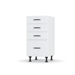 MODEST ΚΑΤΩ ΝΤΟΥΛΑΠΙ ΣΥΡΤΑΡΙΕΡΑ ΛΕΥΚΟ 40X48X82 ΕΚ
