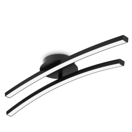 ΦΩΤΙΣΤΙΚΟ ΟΡΟΦΗΣ LED 15W 1450LM ΜΑΥΡΟ 60X16X10CM