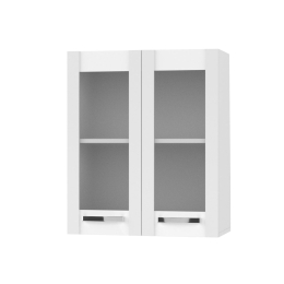 CHARLOTΤE ΠΑΝΩ ΝΤΟΥΛΑΠΙ ΜΕ ΤΖΑΜΙ 60X30.5X71.8ΕΚ ΜΕ ΜΕΤΑΛΛΙΚΑ ΧΕΡΟΥΛΙΑ ΛΕΥΚΟ