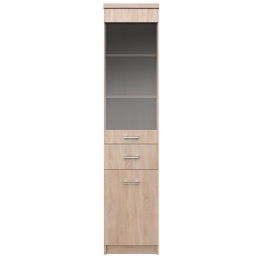 ΒΙΤΡΙΝΑ ΜΟΝΟΦΥΛΛΗ TOP MIX 1D1W1S 40X33X183ΕΚ ΣΟΝΟΜΑ ΜΕ ΣΥΡΤΑΡΙ