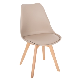 ΚΑΡΕΚΛΑ LORA 47X56.6X82CM ΚΑΠΟΥΤΣΙΝΟ ΜΕ ΞΥΛΙΝΑ ΠΟΔΙΑ ΚΑΙ ΜΑΞΙΛΑΡΙ