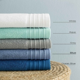Πετσέτα Feel Fresh - Blue Nima Χεριών 40x60cm 100% Βαμβάκι