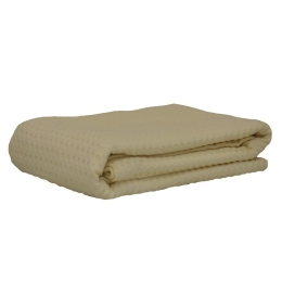 Κουβέρτα Βρεφική Michelle 4 Beige Anna Riska Κούνιας 110x150cm 100% Βαμβάκι