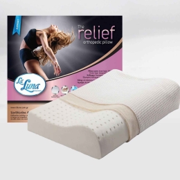 Μαξιλάρι Ύπνου Memory Foam Relif Orthopedic La Luna 36X46 100% Memory Foam