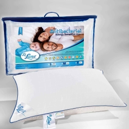 Μαξιλάρι Ύπνου Βαμβακερό Antibacterial Soft La Luna 50Χ70 100% Silicon Ballfiber