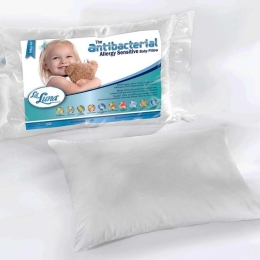 Μαξιλάρι Ύπνου Βρεφικό Antibacterial Allergy Free La Luna 30x40cm 100% Βαμβακοσατέν