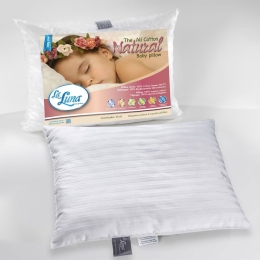 Μαξιλάρι Ύπνου Βαμβακοσατέν Βρεφικό All Cotton Natural La Luna 35x45cm 100% Βαμβακοσατέν