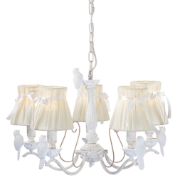 Πολύφωτο Φωτιστικό Οροφής EG166085PW Beige Μέταλλο,Ύφασμα