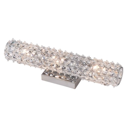 Πλαφονιέρα LIANNA383W Clear Κρύσταλλο,Μέταλλο