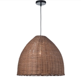 Φωτιστικό Οροφής ML1013012B Cane & Metal Brown Μέταλλο