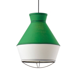 Φωτιστικό Οροφής V371961PE Emerald Μέταλλο,Ύφασμα