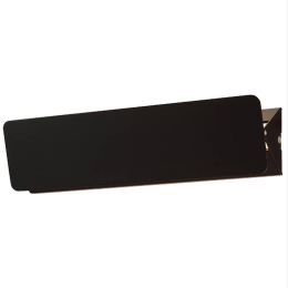 Φωτιστικό Τοίχου ZD806410LEDBK Black Αλουμίνιο