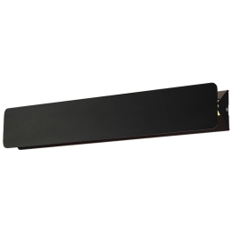 Φωτιστικό Τοίχου ZD806415LEDBK Black Αλουμίνιο
