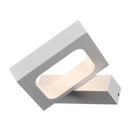 Φωτιστικό Τοίχου ZD80856LEDWH White Αλουμίνιο