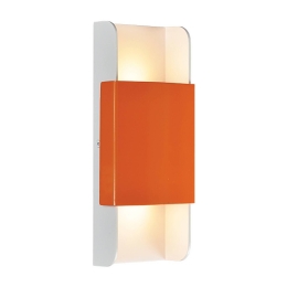 Πλαφονιέρα ZD808712LEDOW Orange Αλουμίνιο