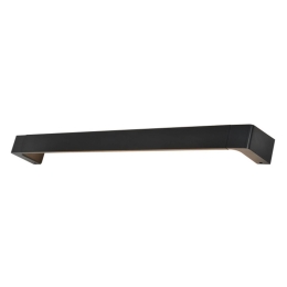 Πλαφονιέρα ZD810418LEDBK Black Αλουμίνιο