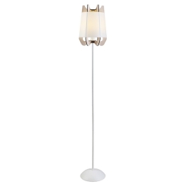 Φωτιστικό Δαπέδου ZM170011F White Mdf,Μέταλλο